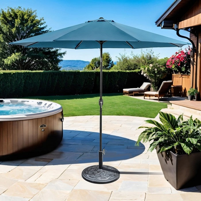 Mora 11' Outdoor Umbrella Umbrella Blue