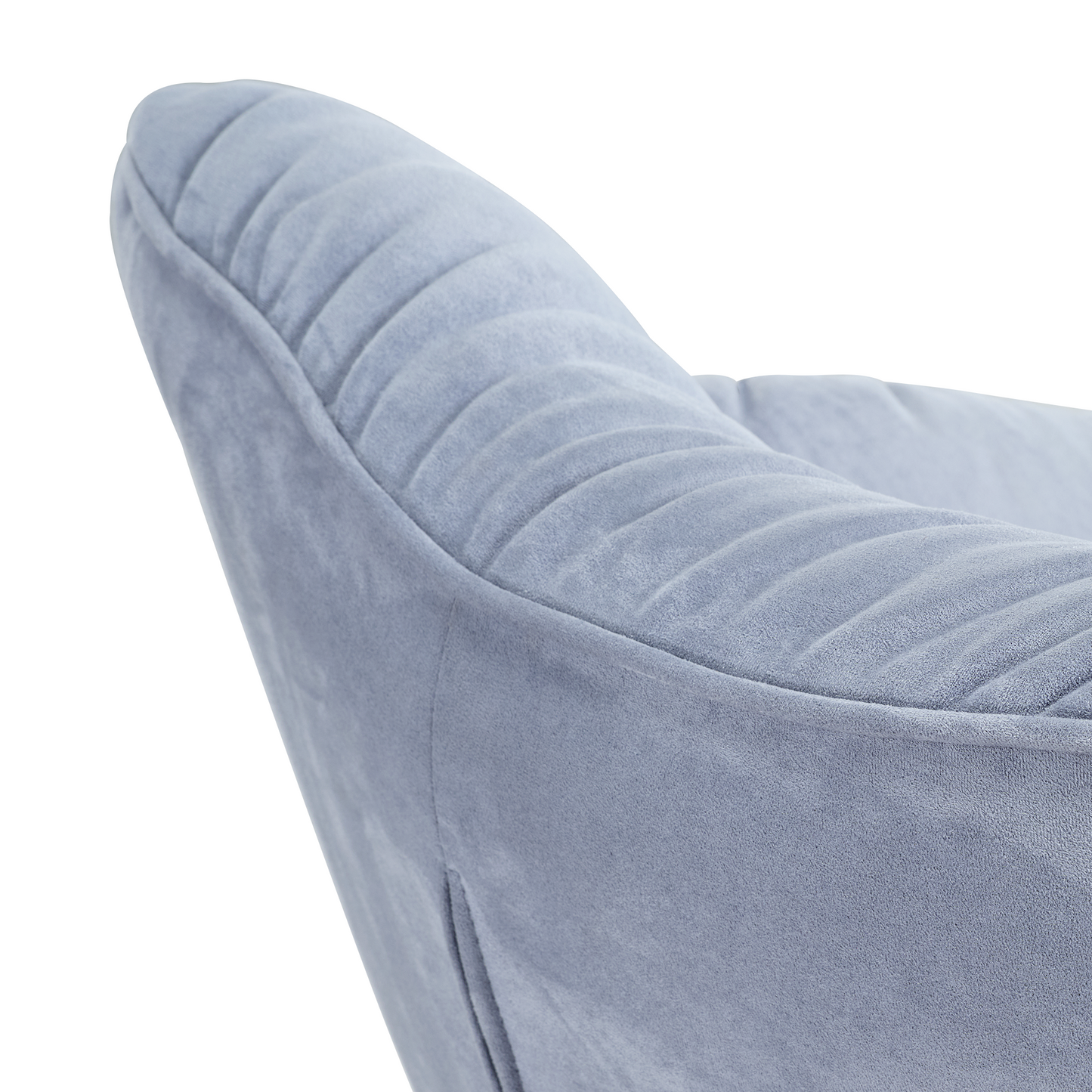 Marco, Soft Padded Cozy Lounge Chair, Blue