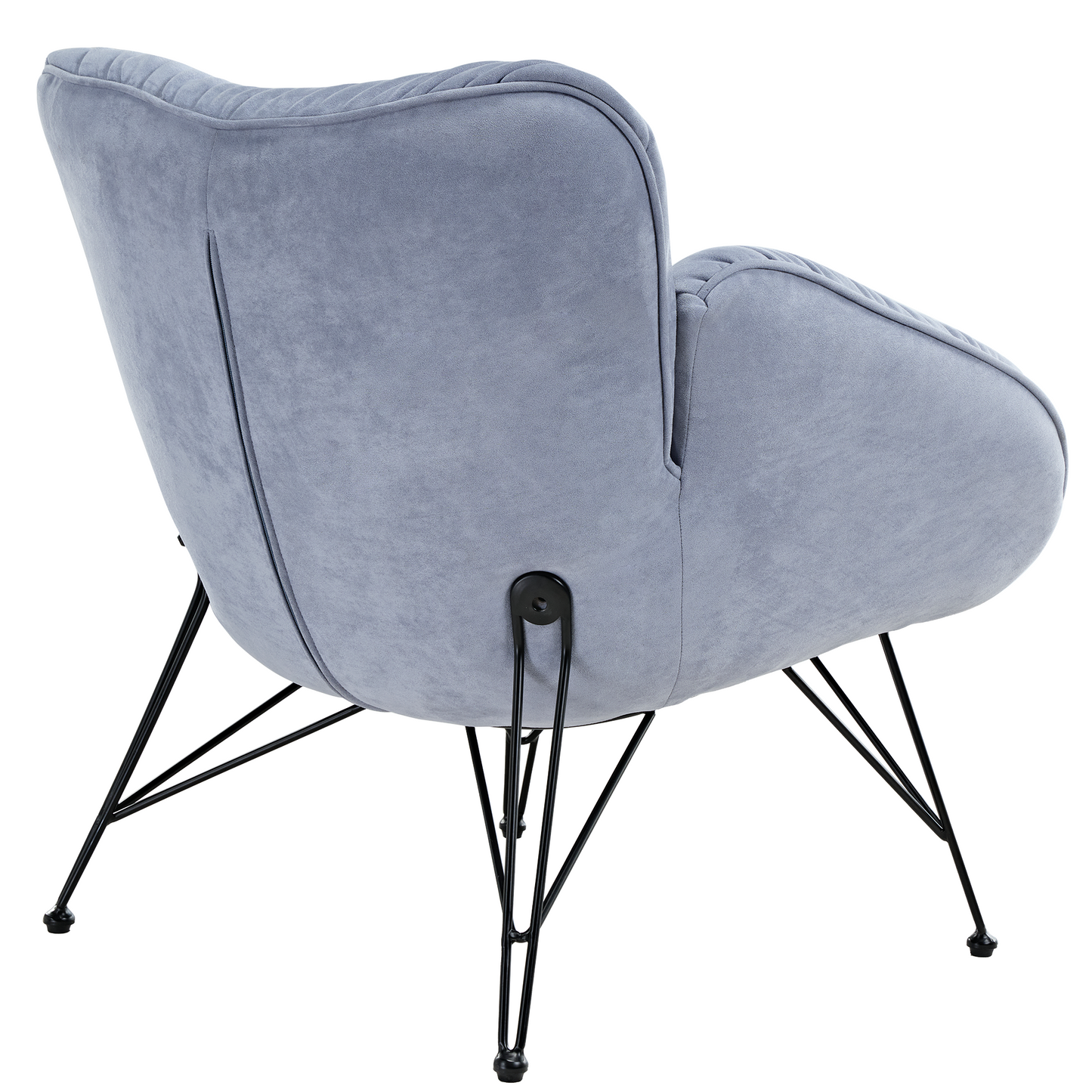 Marco, Soft Padded Cozy Lounge Chair, Blue