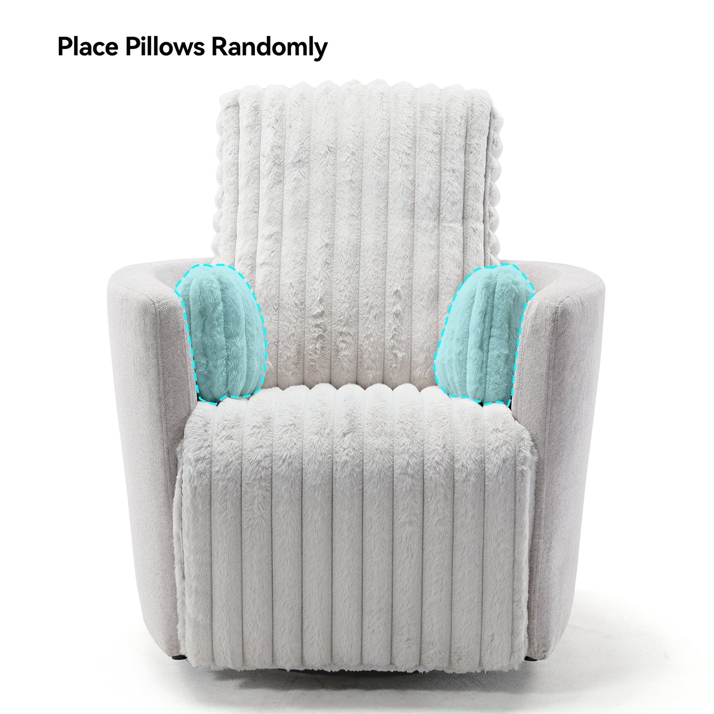 Lucia,Swivel Rocking Manual Recliner