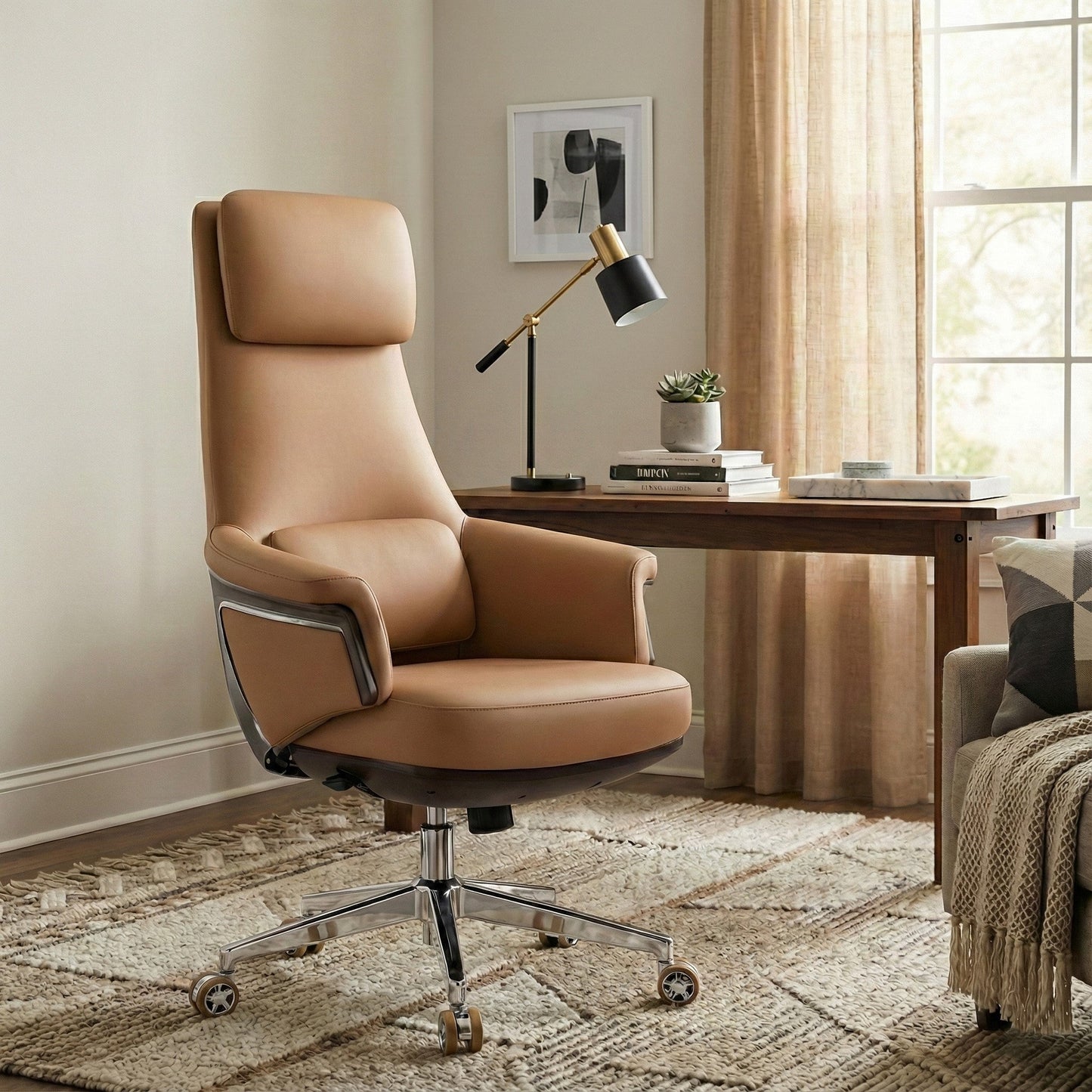 Royal Renee, Microfiber Leather Executive Office Chair
