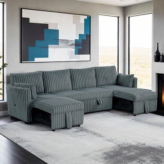 Denholme Sectional Dark Gray