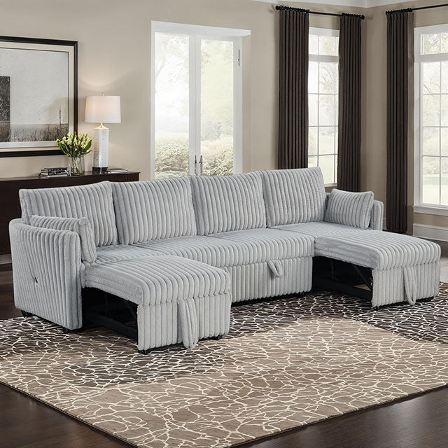Denholme Sectional Gray