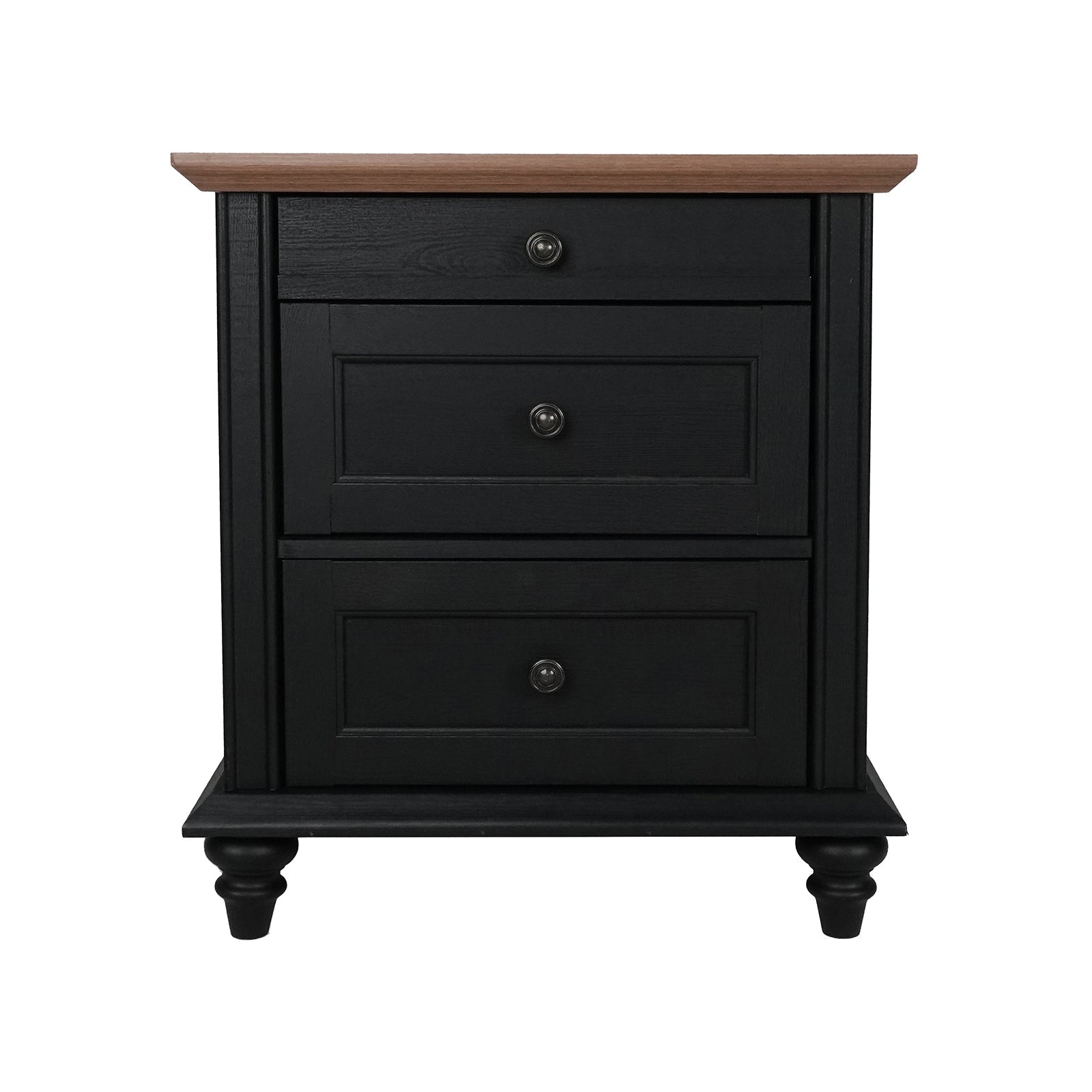 Hyde Nightstand (Black) - Lifestyle 1