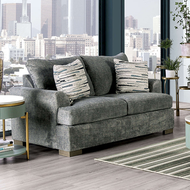Leytonstone Loveseat Gray