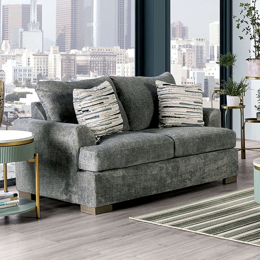 Leytonstone Loveseat Gray