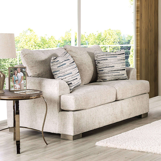 Leytonstone Loveseat Cream