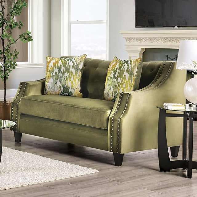 Kaye Loveseat Green