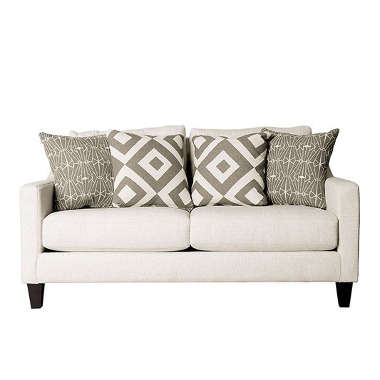Parker Loveseat Ivory