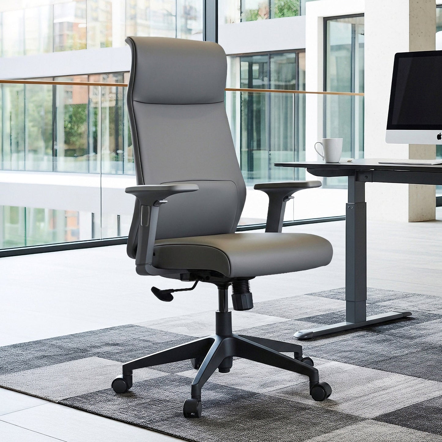 Valen, Microfiber Leather Office Chair