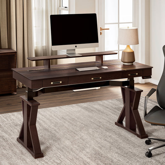 Ark SWS Pro Executive Standing Desk (63"x29")