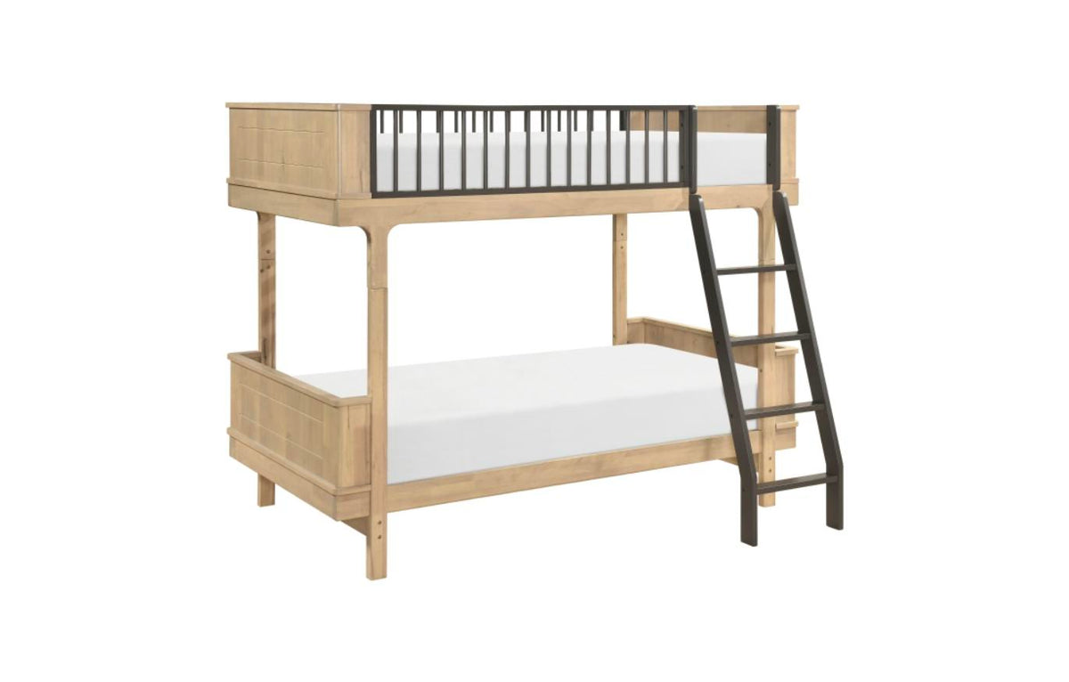 Spenser Convertible Twin over Twin Bunk Bed